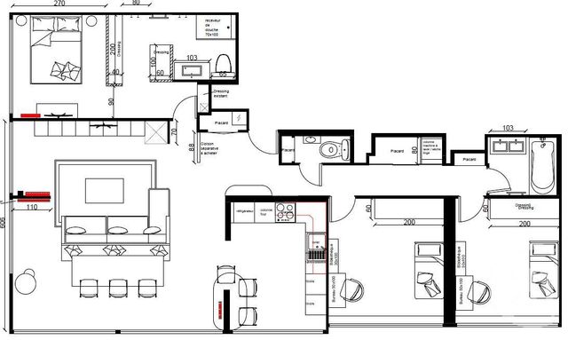 Appartement F4 à vendre - 4 pièces - 103.74 m2 - CRETEIL - 94 - ILE-DE-FRANCE - Century 21 Daumesnil